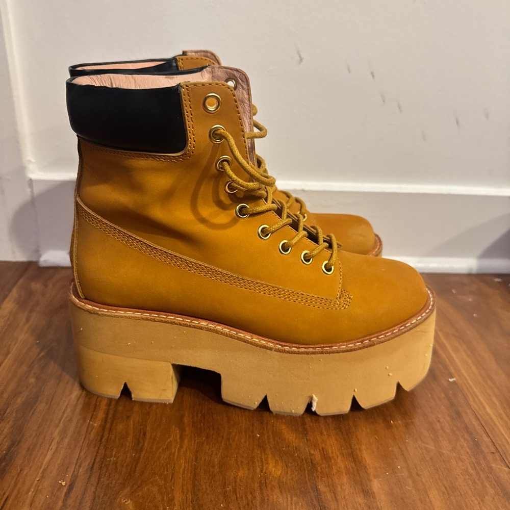 JEFFREY CAMPBELL © Nirvana – Nubuck Platform Boots, Rare Designer Model - Picture 11 of 11